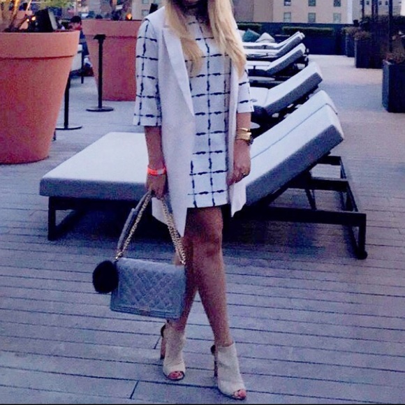 Windowpane BCBGeneration Dress - Picture 3 of 3